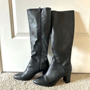 Franco Sarto Knee-High Boots Vegan Leather